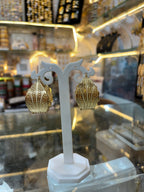 Turkey Pattern Earrings – Elegant Imported Design