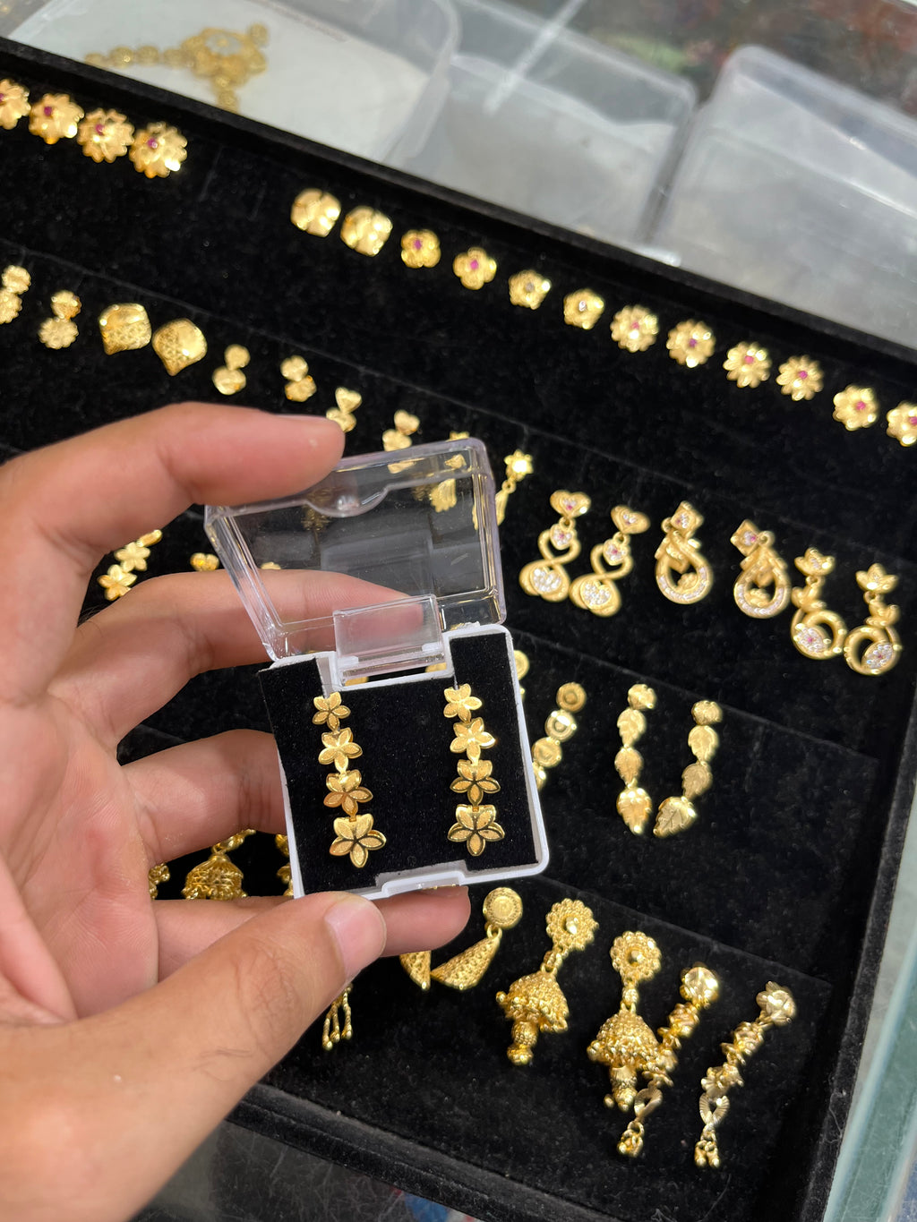 🌟Micro Gold Flower Earrings