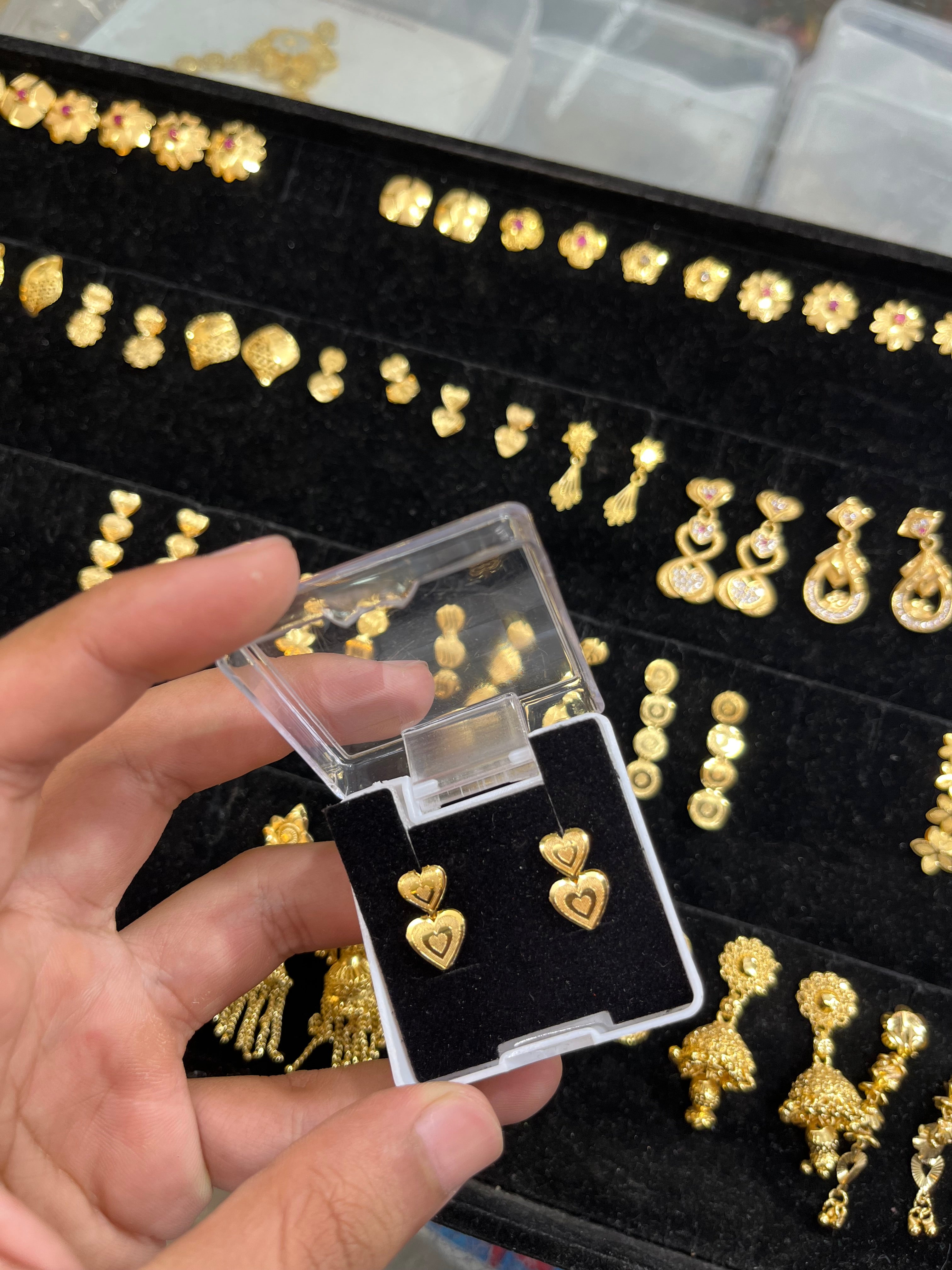 ⚜️Micro Gold Heart Earrings