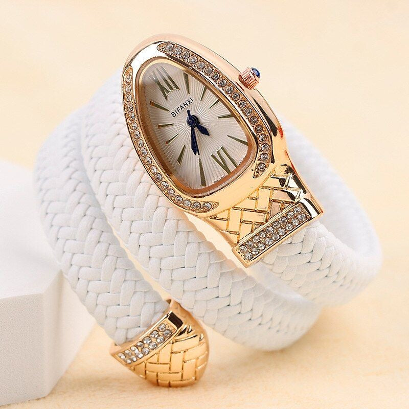 Snake Design Bracelet Watch.