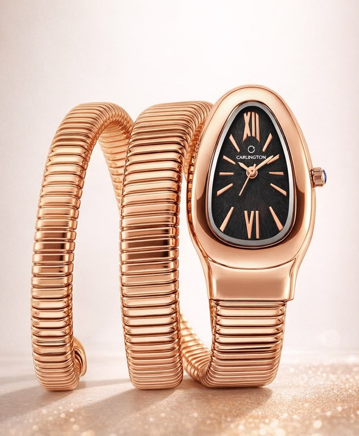 Snake Design Bracelet Watch.