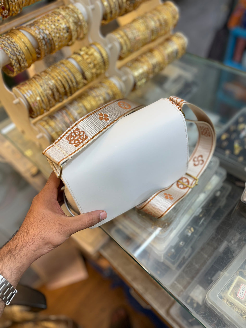 Elegant Designer-Style Sling Bag